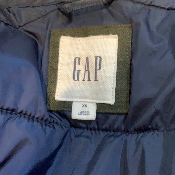 GAP jacket fall green quilted Herringbone XS - Picture 12 of 12